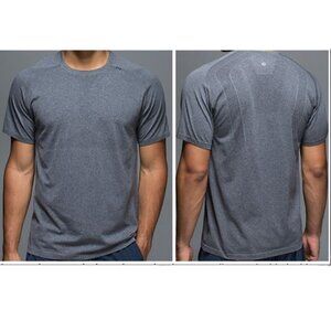 Lululemon Men’s Metal Vent Tech 2.0 Short Sleeve Tee Heather Gray Size Large